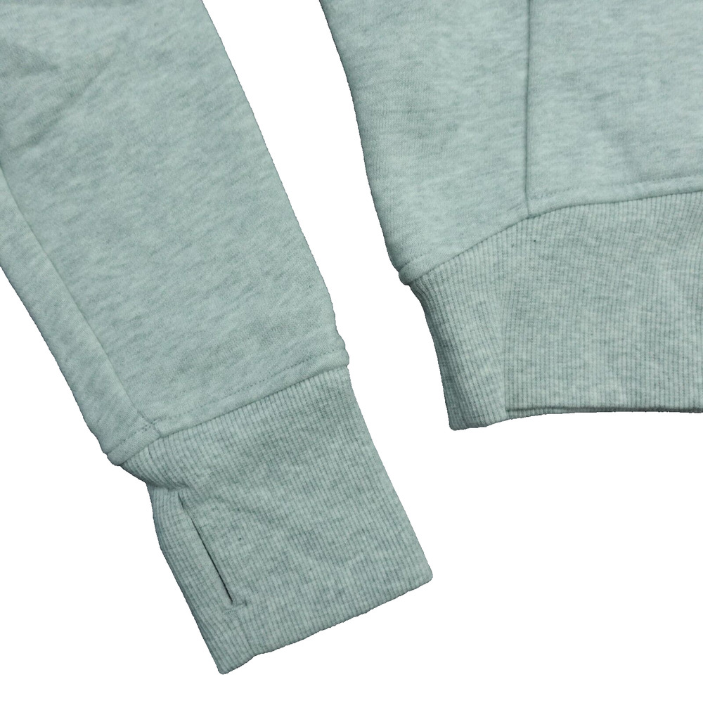 New Lululemon Size 4 Scuba Full Zip Cropped Hoodie HCUG Heathered Gray - Picture 4 of 10